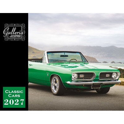 Galleria Wall Calendar 2027 Classic Cars